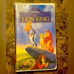 Vintage The Lion King VHS